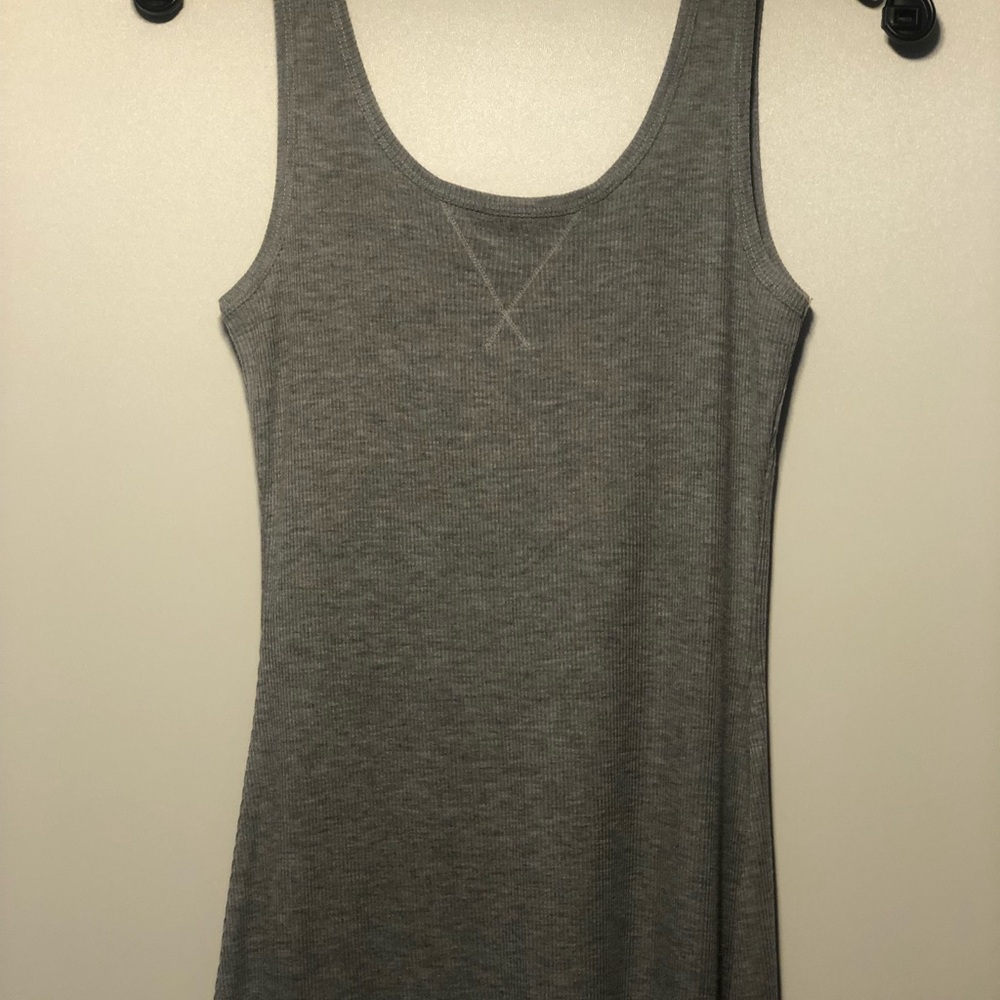 Revamped Grey Sleeveless Maxi Dress